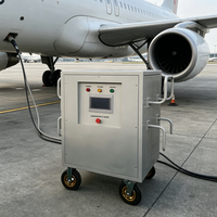 Unit Tenaga Darat Pesawat Terbang Yibenyuan IDEALPLUSING GPU 870KVA, Konverter Frekuensi Statis 400Hz, Terpasang di Trailer, Mobile