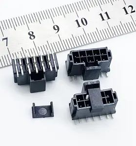 Molex nano cabe conector de fio, conector de fio de potência 25mm smt cabeçote de 10 pinos