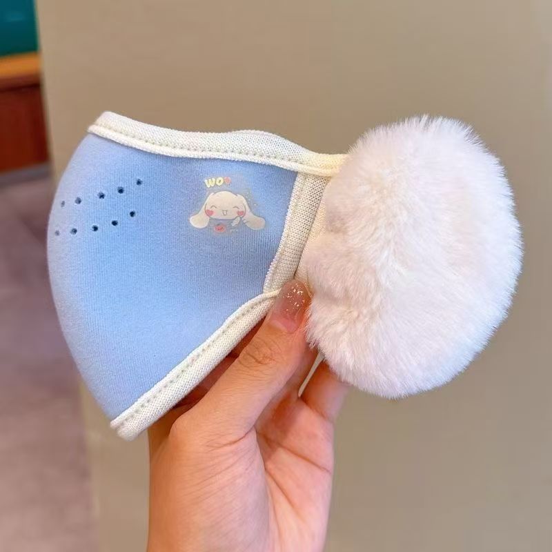 สีฟ้า (พร้อมโลโก้รูปการ์ตูน)