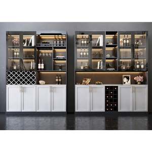 Modern Living Room Wine <b>Cabinet</b> Storage <b>Display</b> Luxury Wooden Home Furniture Fashion <b>Sideboard</b> <b>Cabinet</b> - Product Image 4