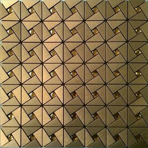 Piastrelle a Mosaico in Alluminio di Alta Qualità, Colori Misti, Piastrelle Autoadesive per Pareti, Paraschizzi per <span class=keywords><strong>Cucina</strong></span> e Bagno - Product Image 2