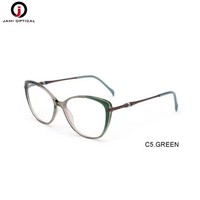 Nouvelles lunettes de soleil pour femmes, monture de lunettes de créateur tendance, optique TR90, motif floral, 6 couleurs