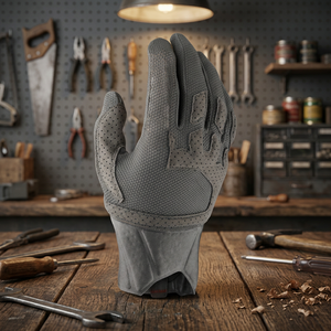 Guantes Deportivos para Ciclismo, Color Gris, Largos hasta la Muñeca, Transpirables, de Poliéster - Product Image 6