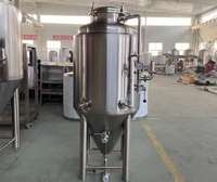 Fermenteur conique pressurisé isotherme CARRY 200L SUS 304 avec pierre de carbonatation pour microbrasserie et brassage maison