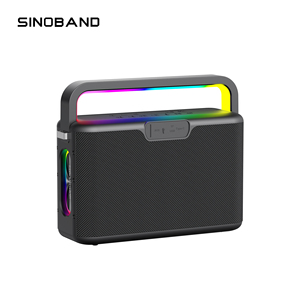 Sinoband Nuts 120W Enceinte portable karaoké <span class=keywords><strong>Bluetooth</strong></span> avec basses profondes stéréo sans fil avec microphones IPX5 RGB - Product Image 5