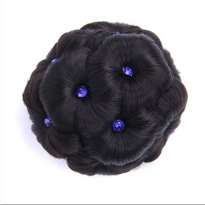 Diamant Fleur Cheveux Griffe 9 Fleurs Avec Diamant Clip en Cheveux <span class=keywords><strong>Chignon</strong></span> pour Femmes Cheveux Naturel Fleur Chouchou - Product Image 5