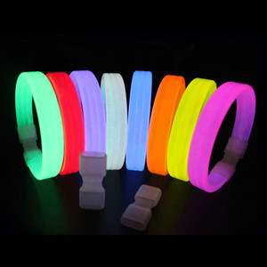 Pulsera Luminosa Desechable Fluorescente, Personalizable con Logotipo, para Fiestas, Artículos Promocionales - Product Image 2