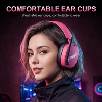 Casque de jeu sans fil ONIKUMA GT812, trois modes, RGB, stéréo, étanche, voix HD, pliable, pour ordinateur et téléphone portable