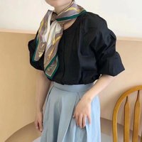 RTS – foulard de styliste en soie 100% soie de mûrier satin pour femme