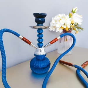Nhà Máy Cross-Biên Giới Hot 32 Cm Nhỏ Đôi Acrylic Màu <span class=keywords><strong>Hookah</strong></span> Với Hương Vị Bát Sơn Mài Kỹ Thuật <span class=keywords><strong>Hookah</strong></span> Than - Product Image 6