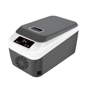 12L откидной автомобильный холодильник с цифровым дисплеем, горизонтальная Коробка постоянного тока 12 В - Product Image 1
