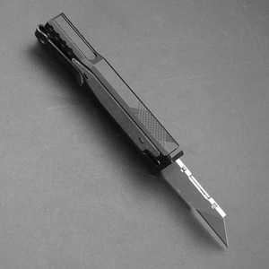 Reggie trọng lực otf Hộp cắt nhôm xử lý ngoài trời gấp nghệ thuật DIY EDC Túi dao xách tay có thể thay thế SK5 nút nhấn - Product Image 5