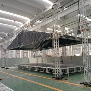 Di động chiếu sáng hiển thị nhôm âm nhạc lễ hội buổi hòa nhạc mái ánh sáng hiển thị cong tổ chức sự kiện giàn - Product Image 1