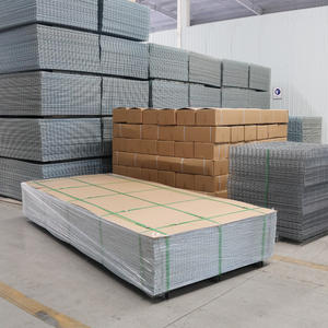 مصنع موثوق توريد البلاستيكية المغلفة الكهربائية الساخنة انخفض المجلفن 12 مقياس ملحومة أسلاك الحديد لفات والألواح للسياج - Product Image 4