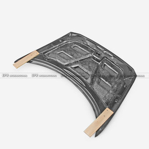 Capot ventilé en fibre de carbone léger de style AM pour Honda CR-Z ZF1 11-16 - Product Image 2