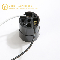 Base de lámpara RGB de porcelana de alta calidad E26 s resistente al agua, accesorios de iluminación para bombillas de vacaciones de Navidad