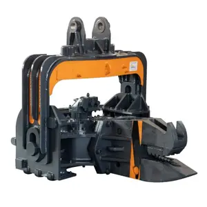 The pile driver ZOSIN brand comes with an auxiliary arm that can extend the piling depth for 22ton excavator