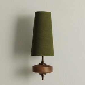 Wall <b>Lamp</b> Solid Wood Walnut Led E27 <b>Switch</b> Control Bedroom Living Room - Product Image 2