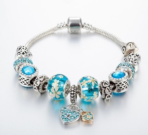 Bracelet de perles européen pour femmes, bijoux à breloques de <span class=keywords><strong>plage</strong></span>, mode - Product Image 5