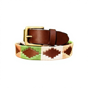 Cinturón de Cuero Genuino de Vaca, Estilo Occidental Vintage, Hecho a Mano, para Hombre, con Hebilla de Acero y Patrón Floral, Duradero y Ecológico, en Oferta - Product Image 6