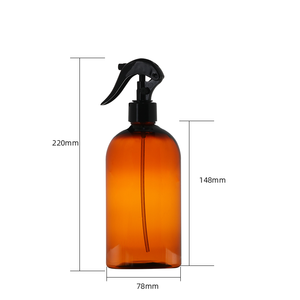Pet Plastic 300ml 500ml 250ml 100ml 200ml Brown Black Empty Cleaning Multipurpose Solutions Trigger <strong>spray</strong> <strong>bottle</strong> - Product Image 2