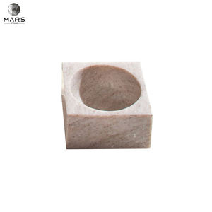 Bol en marbre carré en pierre naturelle, légumes, aliments, marbre, livraison gratuite - Product Image 2