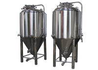Cuve de Fermentation en Acier Inoxydable DYE 200L-20000L Capacité 500KG Équipement de Brassage