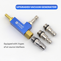 Outil de remplissage de liquide de refroidissement automobile Kuntech en métal avec système de remplissage sous vide et adaptateurs multiples pour un ajustement universel