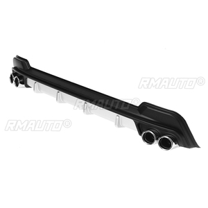 Difusor de Parachoques Trasero para Coche, Alerón, Protector de Carrocería para Toyota Corolla 2020 L LE XLE Sedán con Puntas de Escape - Product Image 1