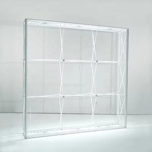 Stand d'exposition portable en aluminium rétroéclairé pour salon professionnel, avec boîte lumineuse LED de 20 pieds, pour 30 acheteurs, <span class=keywords><strong>SEGO</strong></span> - Product Image 4