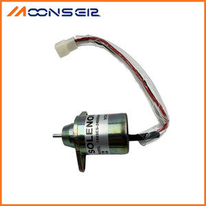 Vanne solénoïde 1503ES-12S5SUC12S 12V pour excavatrice Yanmar Kubota - Product Image 4