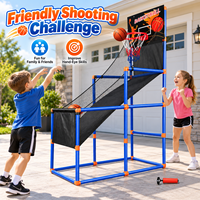 Basketball-Arcade-Spielset für Kinder mit Korb und Ballrückführung, Outdoor- und Indoor-Sportspielzeug für Großhändler und Online-Verkäufer