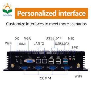 มินิพีซีอุตสาหกรรม M400SE ซีพียูรุ่นที่ 4 DDR4 พีซีแบบไม่มีพัดลม Barebone 4*USB3.0 6COM คอมพิวเตอร์อุตสาหกรรมแบบฝังตัว 8G AMI BIOS รองรับ Win10 Linux - Product Image 5