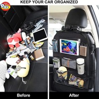Organisateur de siège de voiture portable multifonctionnel de haute qualité et économique avec pochette pour tablette tactile