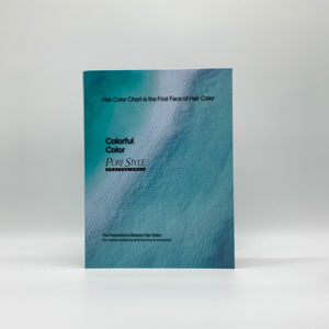 PureStyle - Carta de Colores de Cabello Permanente de Grado Alimenticio de 47 Colores, Estilo Europeo, Venta Especial, para Salón Profesional, Libro de Muestras de Tinte para el Cabello - Product Image 1