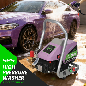 New High Cleaner Machine 220v 150Bar Portable Cold Water Jet Surface Cleaner Equipment for Road Floor Cleaning - Product Image 6
