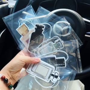 Personalisierter Duft-Auto-Lufterfrischer aus Baumwollpapier mit Eigenem Logo – Umweltfreundliche Aromatherapie & Geruchsentfernung - Product Image 4