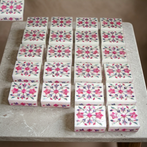 White Marble Printed Round Jewellery <b>Box</b> Premium Quality Best Light Weight Organizer - Product Image 2