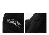 Casquettes de baseball en tissu éponge d'hiver de haute qualité, logo brodé personnalisé en plein air, chapeau de sport, chapeau à 6 panneaux