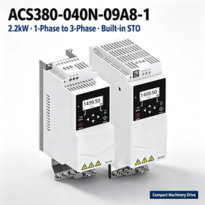 อินเวอร์เตอร์ VFD 2.2 กิโลวัตต์ 220 โวลต์ เฟสเดียว เป็น 240 โวลต์ 3 เฟส สำหรับปั๊มคอมเพรสเซอร์ - Product Image 1