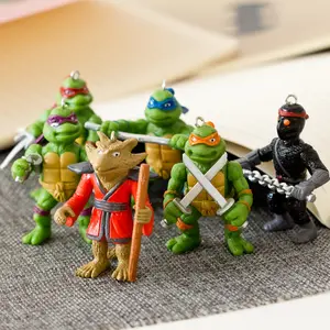 Ucuz nokta mal karton şekil Ninjas kaplumbağalar mini oyuncaklar anime bebekler