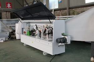 Mini machine à plaquer les chants à 6 fonctions pour portes de meubles en panneau artificiel de contreplaqué d'armoire pré-fraisage bagueuse à 90 degrés - Product Image 2