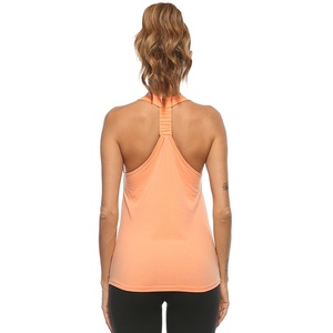 Blusa sin Mangas de Alta Calidad para Mujer, de Algodón, Poliéster y Elastano, Holgada y Sexy, con Logotipo OEM, para Gimnasio, Deporte, Fitness, Yoga, Cuello en U, Camiseta sin Mangas - Product Image 6