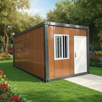 Maison conteneur pliable à installation rapide - Conteneurs maritimes préfabriqués résistants au vent et à l'eau pour appartements, hôtels et villas