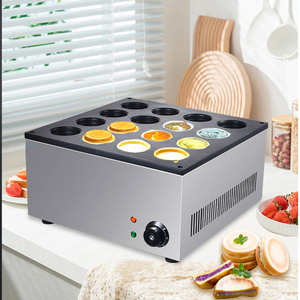 Ticari otomatik 16-Piece yapışmaz elektrikli Waffle aperatif Baker kırmızı fasulye kek makinesi ekmek/kek makinesi için ekmek ve tatlı - Product Image 5