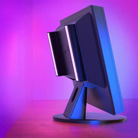 Kit d'éclairage d'ambiance intelligent au design unique et moderne, à placer près de la télévision, de l'ordinateur ou sur le bureau