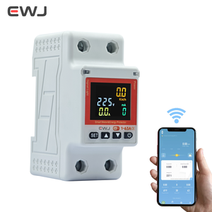 TUYA WIFI スマート電圧保護装置 限電流機能付き 漏電電圧保護装置 kWhメーター 高安定化装置 - Product Image 3