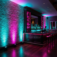 Projecteurs sans fil à batterie Marslite 6x18W, Smartbat DJ Uplightsing, projecteurs LED sans fil pour discothèque, mariage, fête