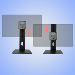 Màn hình ARM Mount VESA đứng có thể điều chỉnh chiều cao nghiêng xoay khung nhôm chủ màn hình bàn nhiệm vụ nặng nề - Product Image 2