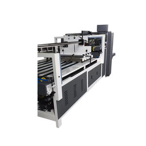 LC-BZX2800 Halbautomat ische Ordner-Klebe maschine Wellpappen-Falt klebe maschine - Product Image 5